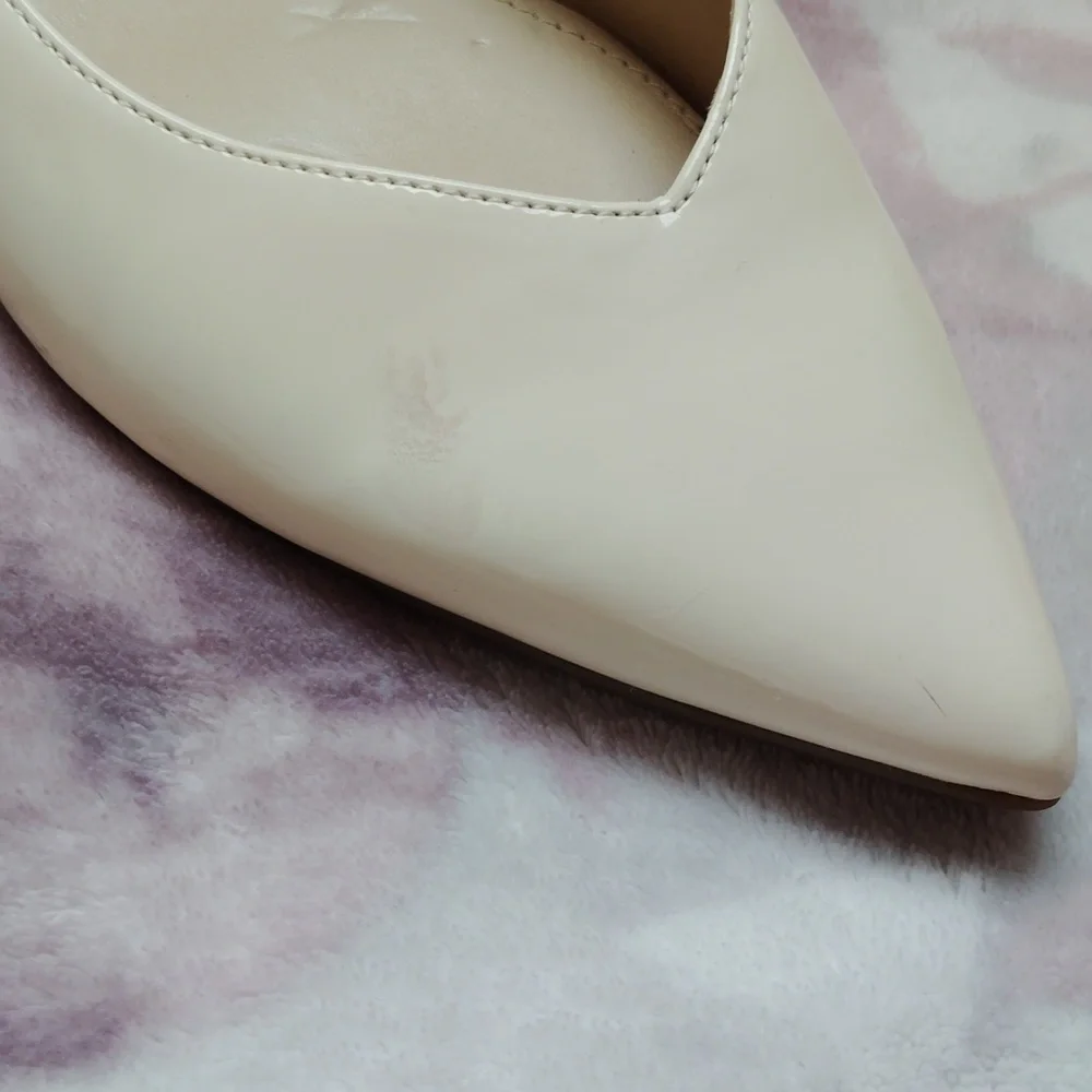 Marc Fisher Pointed Toe Slingback Flats - Picture 7 of 10